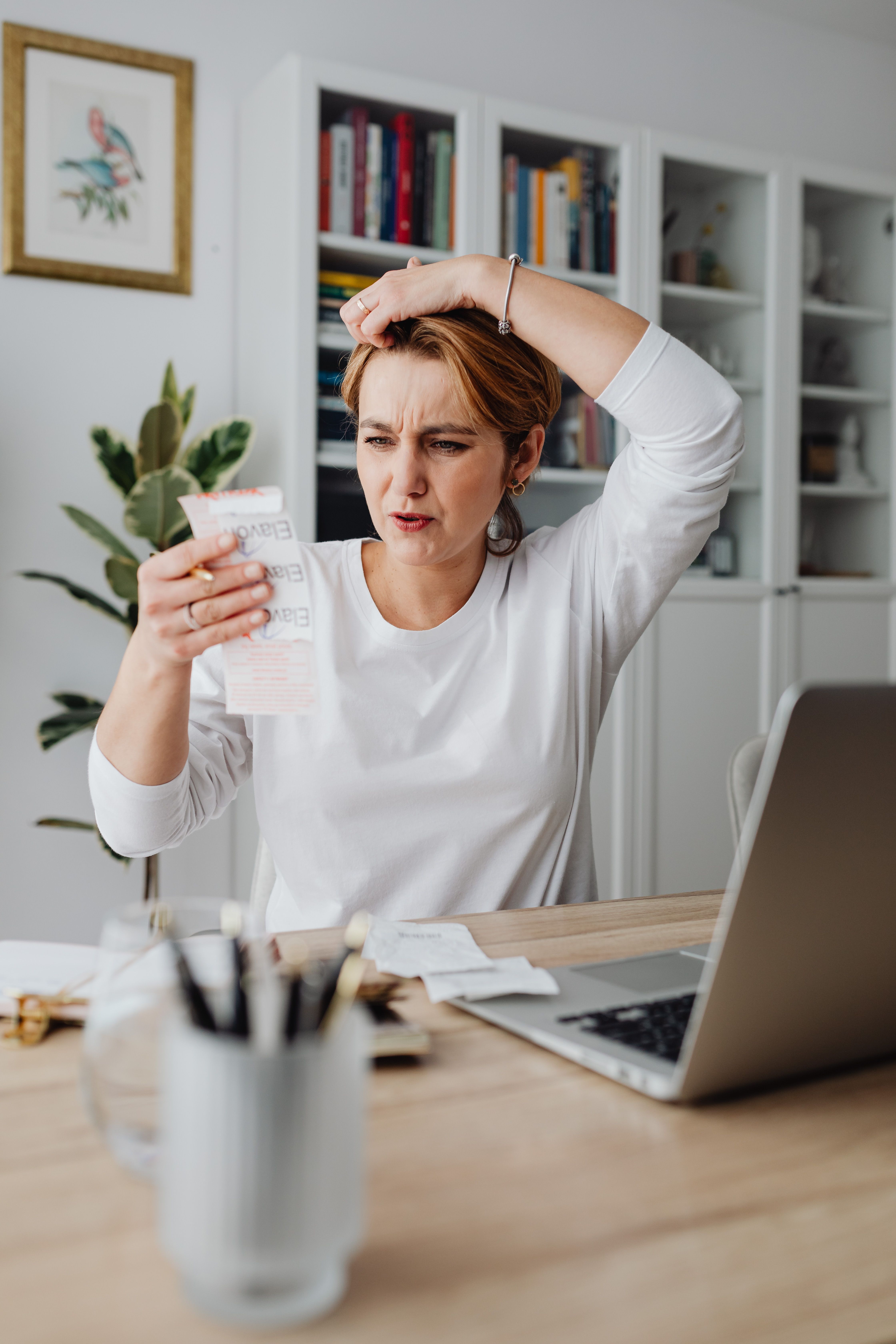 Person reviewing ACA health plan options